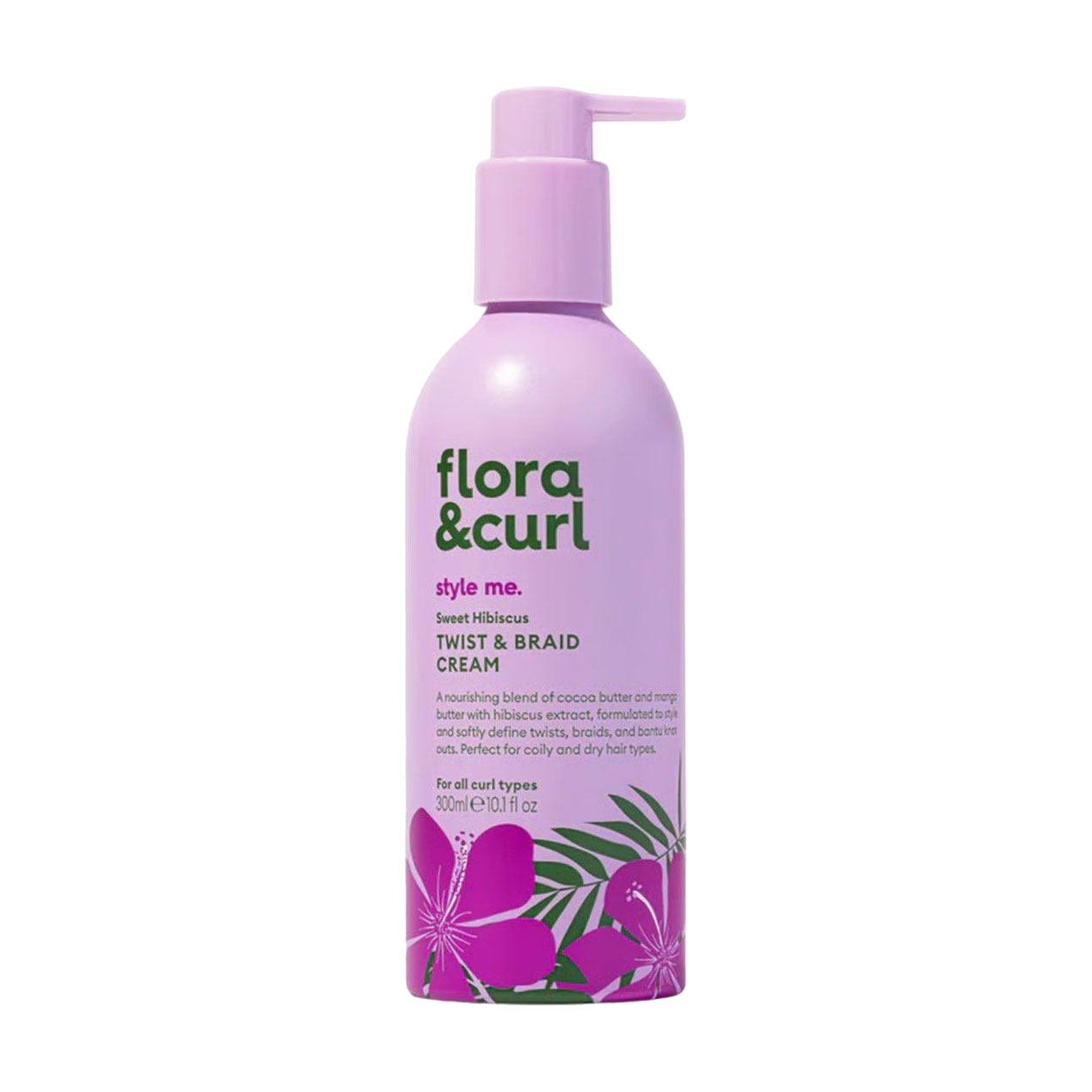 Крем для волосся Flora &amp; Curl Style Me Sweet Hibiscus Twist &amp; Braid Cream, 300 мл